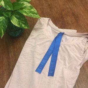 Kit and Ace blush pink long sleeved tee